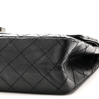Chanel Aged Calfskin Quilted 2.55 Reissue 225 Flap So Black 10 of 10