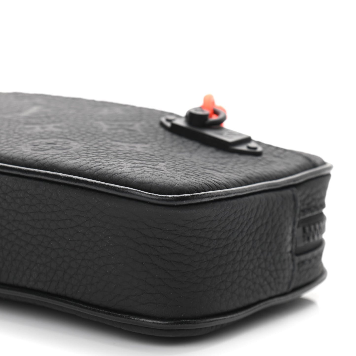 Taurillon Monogram Uniformes Solar Ray Soft Pochette Volga Belt Bag Black