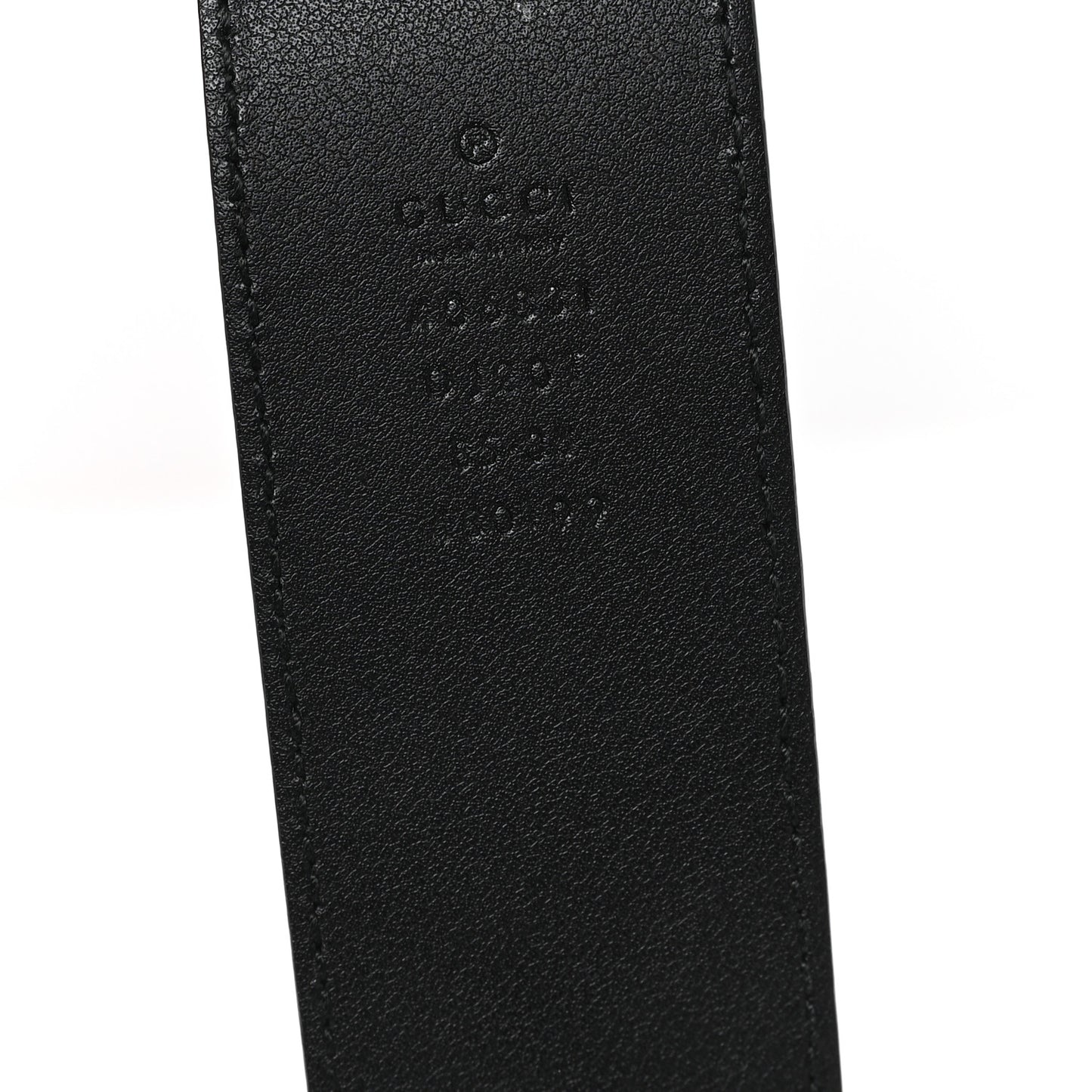 Calfskin Double G 40mm Belt 85 34 Black