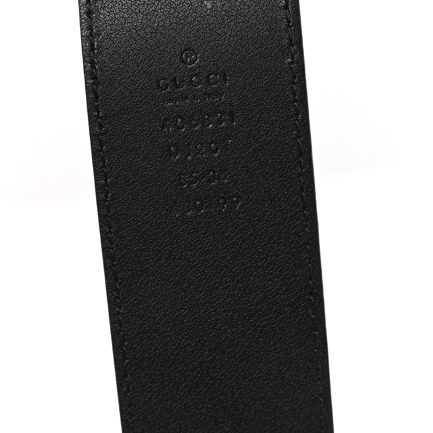 Gucci Calfskin Double G 40mm Belt 85 34 Black 3 of 4