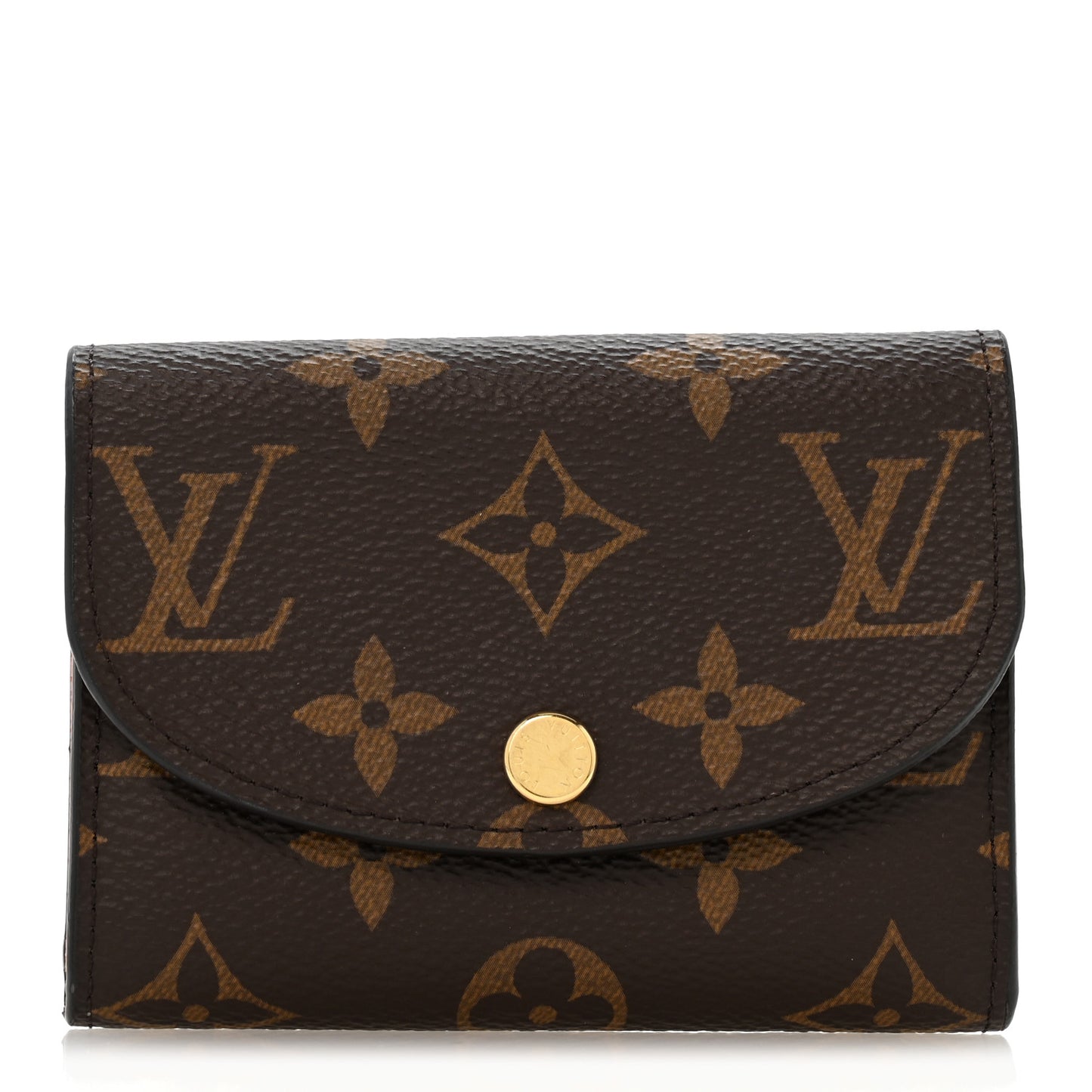 Monogram Rosalie Coin Purse Rose Ballerine