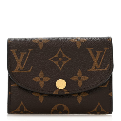 Louis Vuitton Monogram Rosalie Coin Purse Rose Ballerine 1 of 8