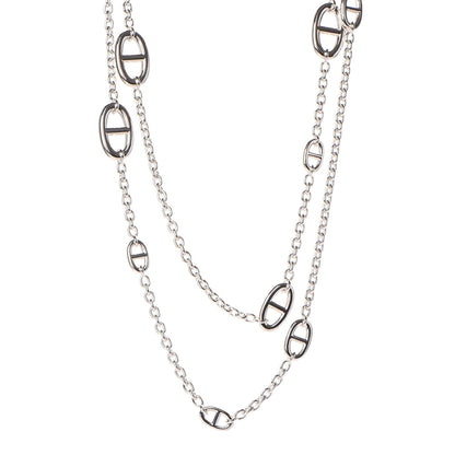 Hermes Sterling Silver Farandole Necklace 120 1 of 9