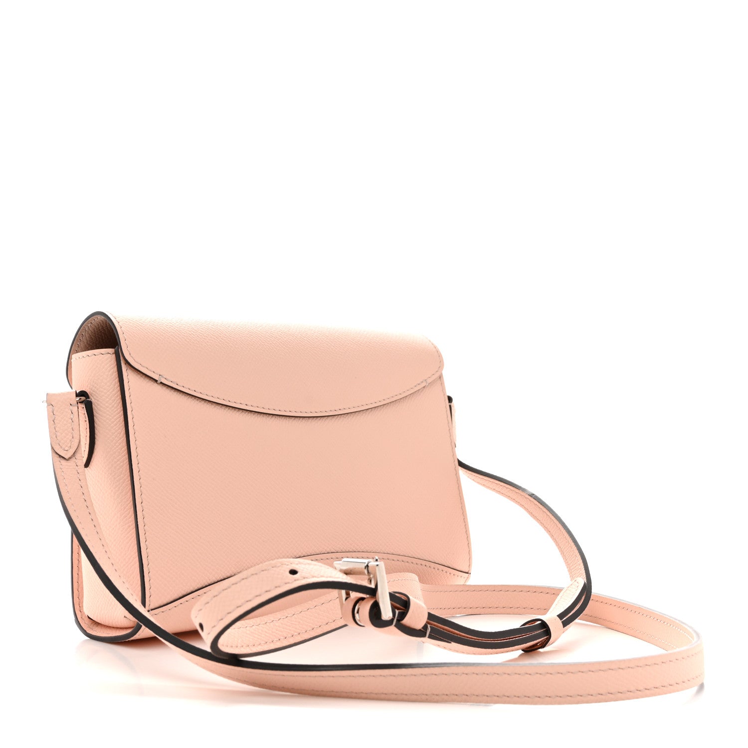 Moynat Carat Calfskin Gabrielle Reporter Shoulder Bag Petal 3 of 9