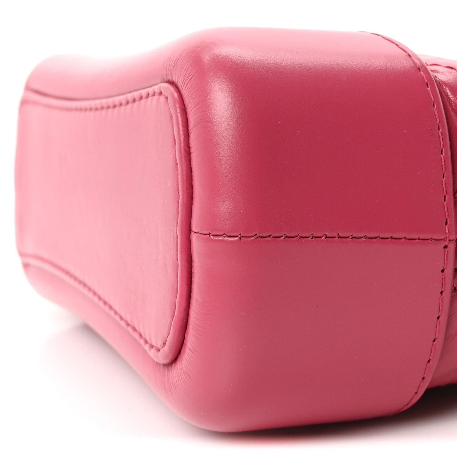 Chanel Aged Calfskin Quilted Small Gabrielle Hobo Fuchsia 10 of 10