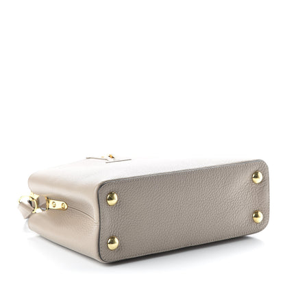 Louis Vuitton Taurillon Capucines BB Galet 4 of 9