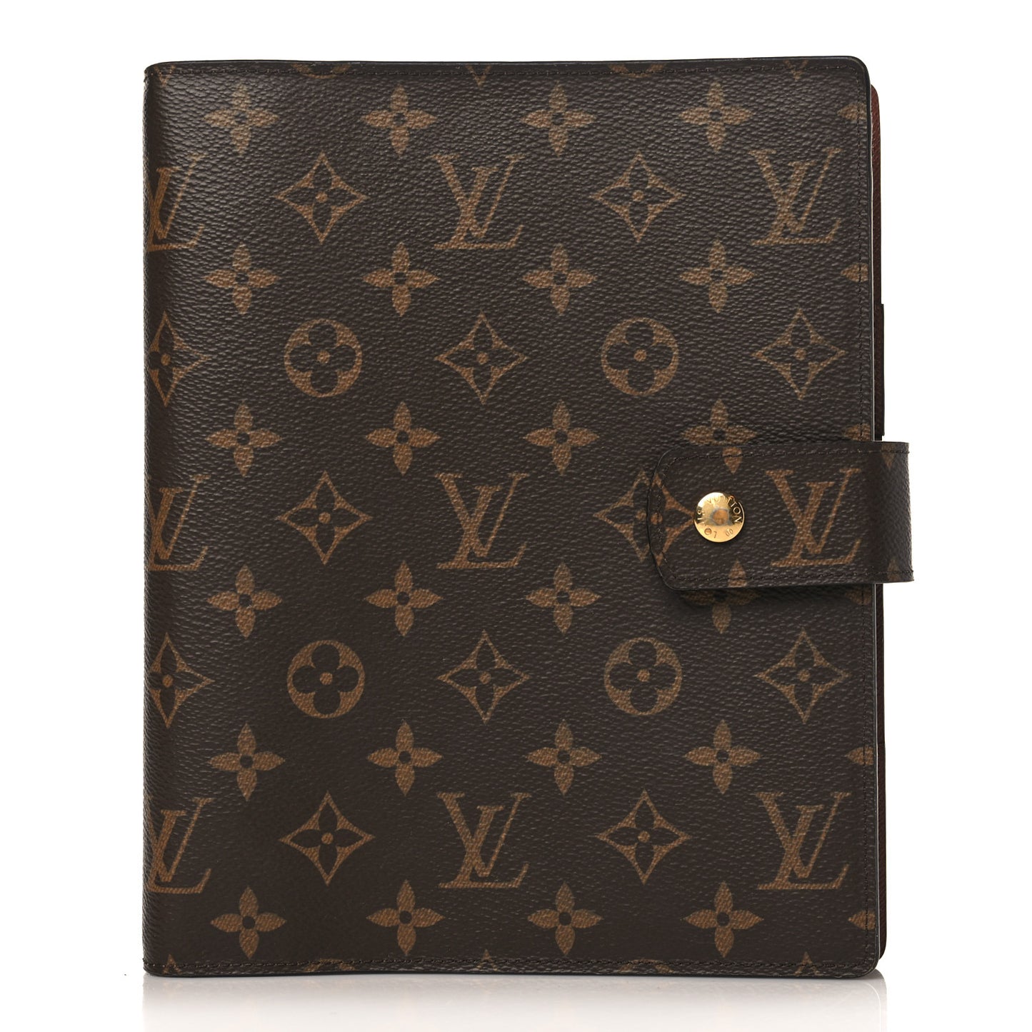Monogram Large Ring Agenda Cover