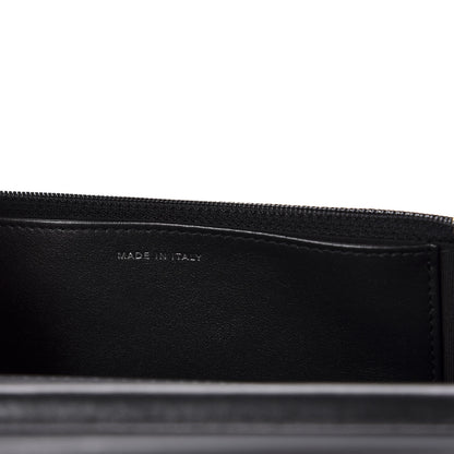 Chanel Caviar Chevron Quilted Vintage Mademoiselle Wallet On Chain WOC Black 8 of 12