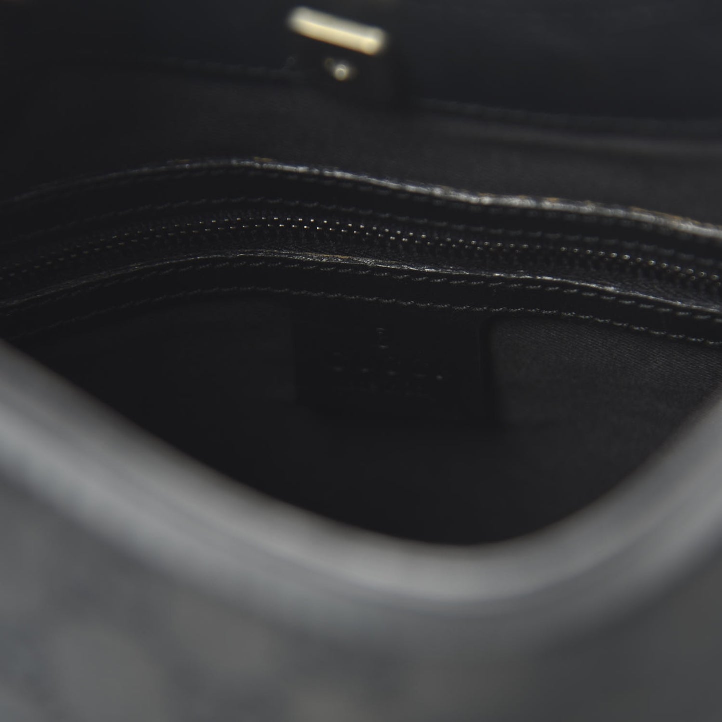 Monogram Small Hobo Black