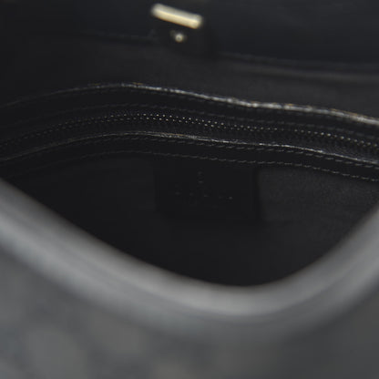 Gucci Monogram Small Hobo Black 8 of 11