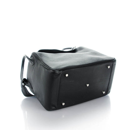 Hermes Taurillon Clemence Lindy 34 Black 4 of 9