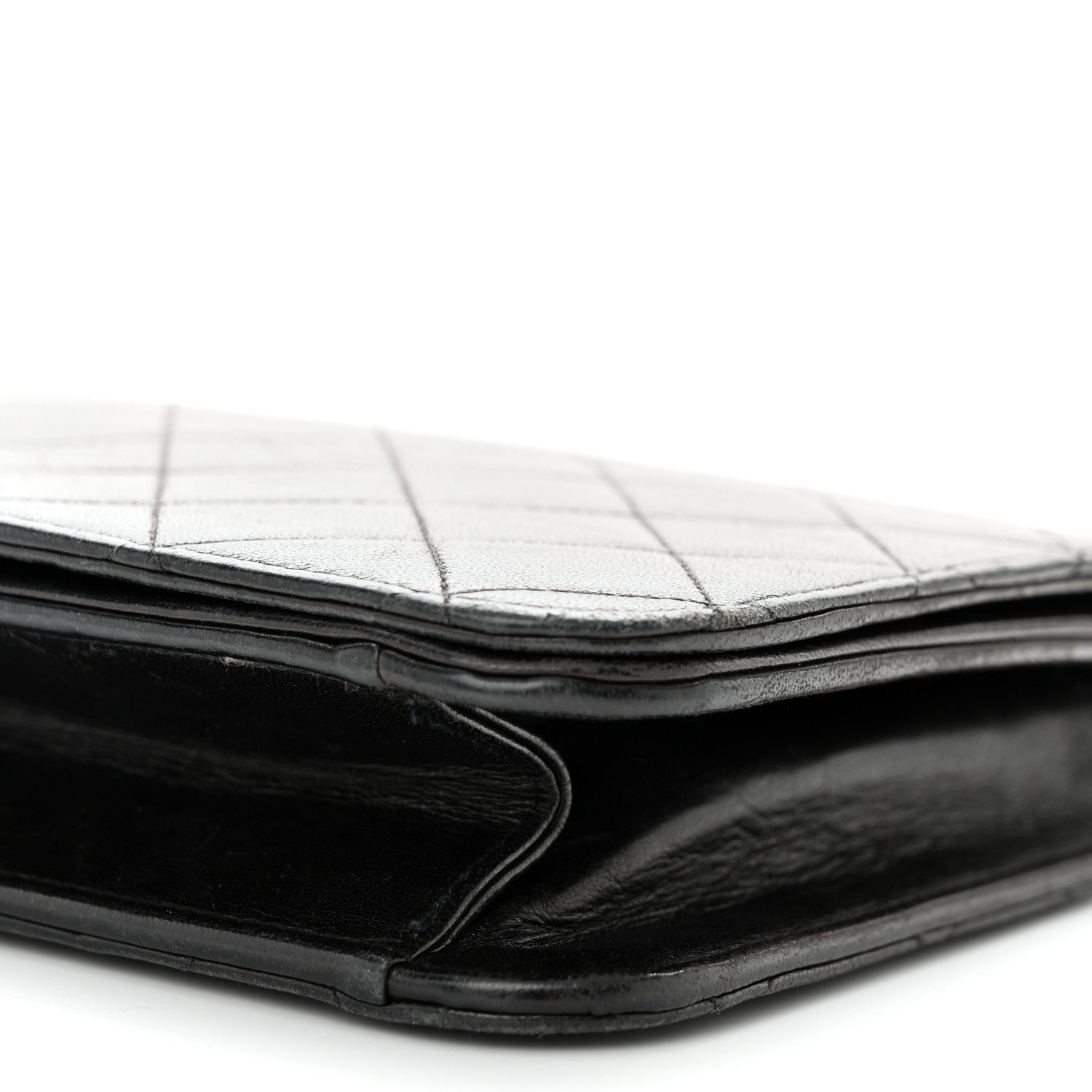 Chanel Lambskin Quilted Small Single Flap Black 11 of 13