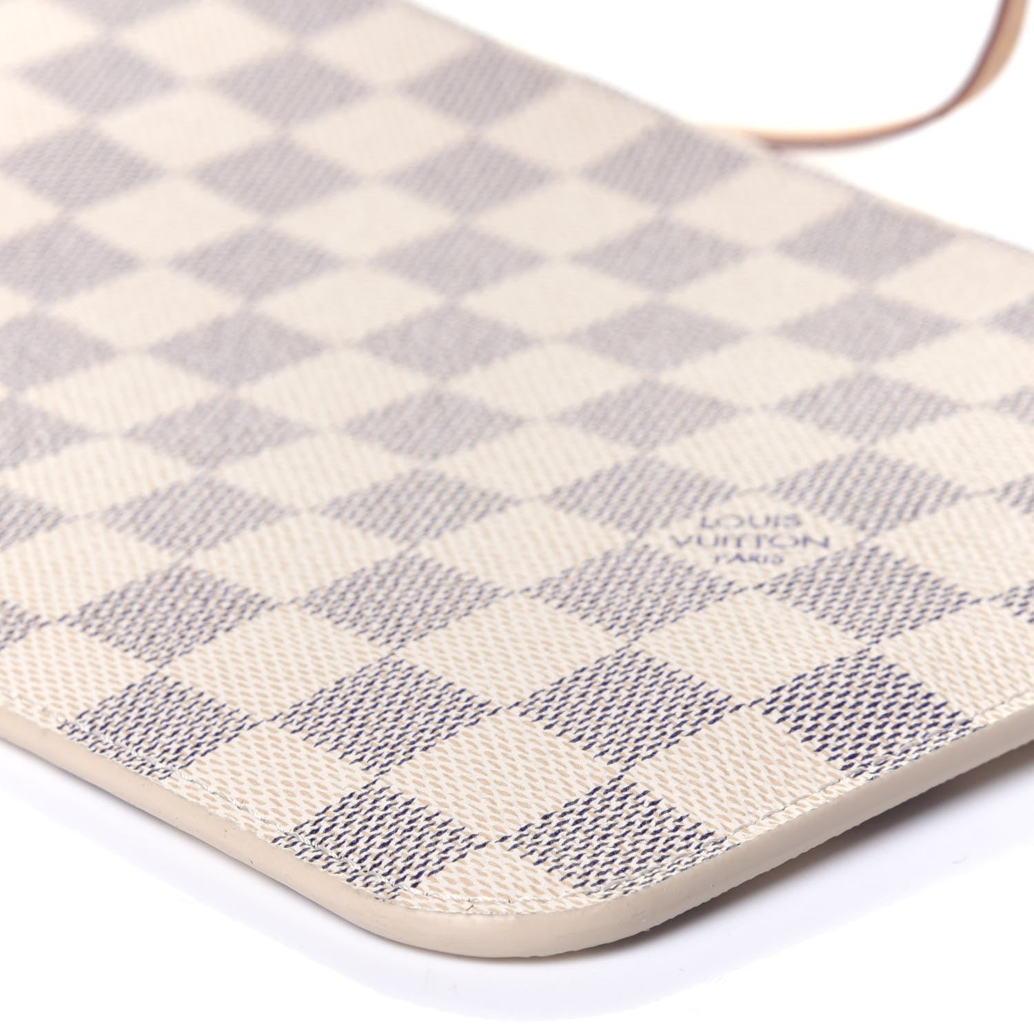 Louis Vuitton Damier Azur Neverfull MM GM Pochette Rose Ballerine 10 of 12