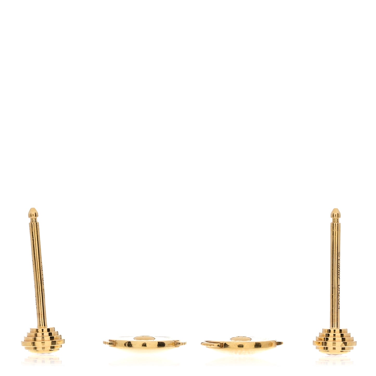 18K Yellow Gold Diamond XS D'Amour Earrings