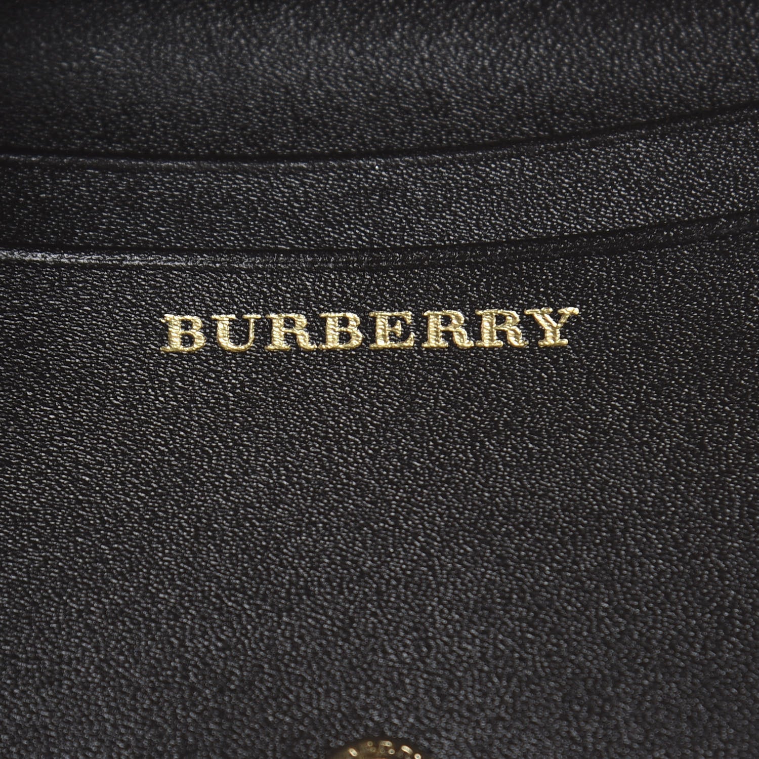Burberry Haymarket Check Bow Wallet Black 7 of 9