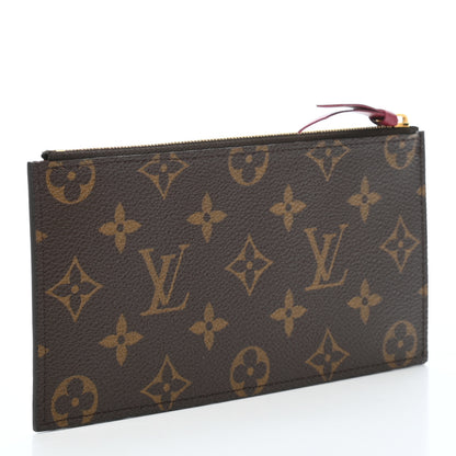 Louis Vuitton Monogram Felicie Chain Wallet Zippered Insert Fuchsia 3 of 6
