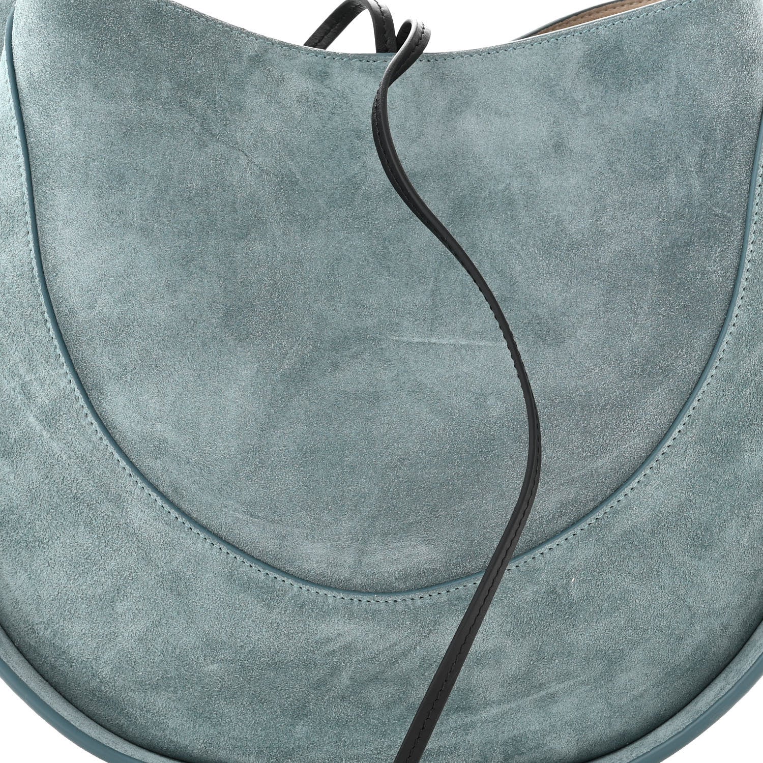 Proenza Schouler Suede Arch Shoulder Bag Faded Blue 8 of 11