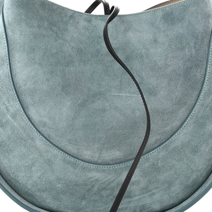 Proenza Schouler Suede Arch Shoulder Bag Faded Blue 8 of 11