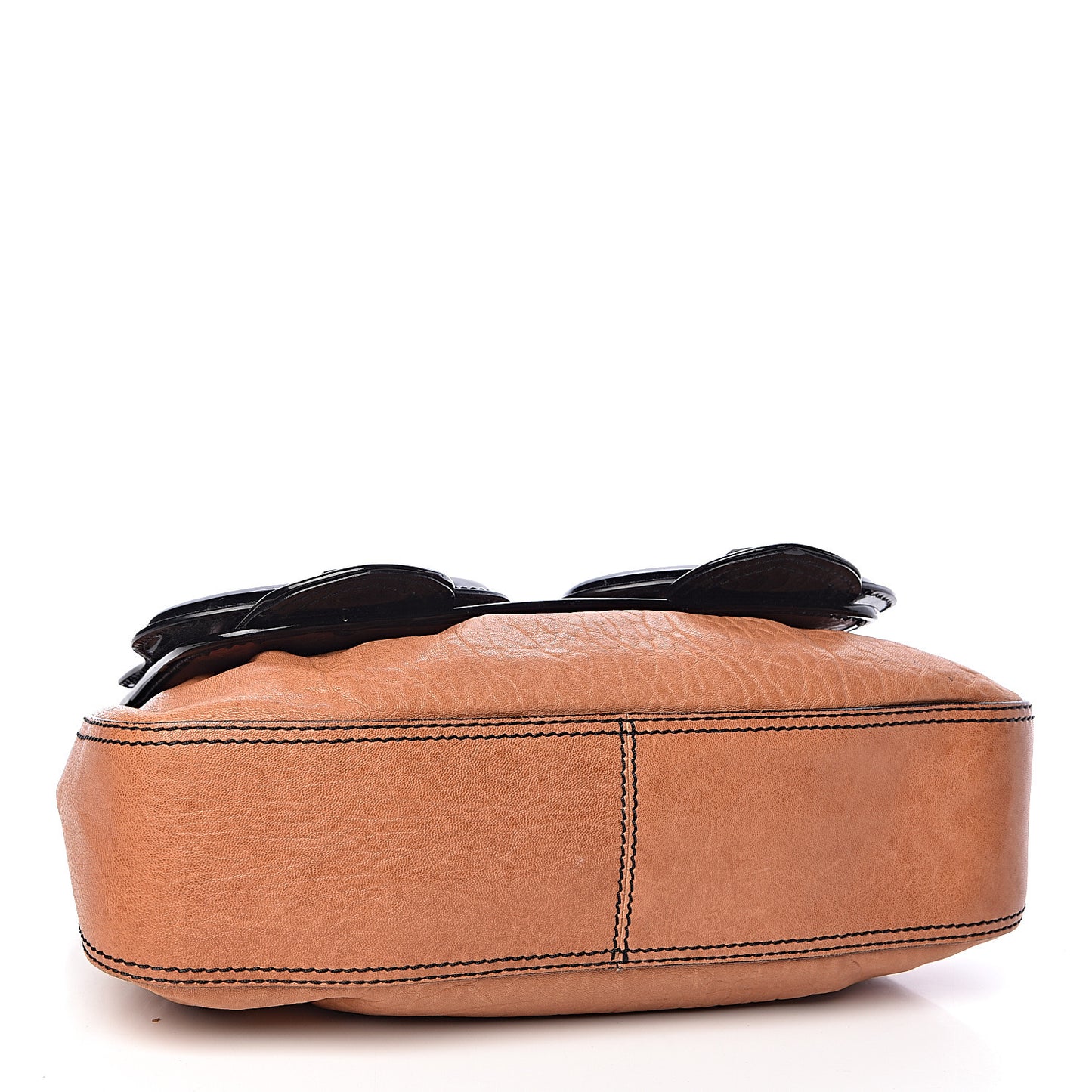 Nappa Patent B Bag Osso Black