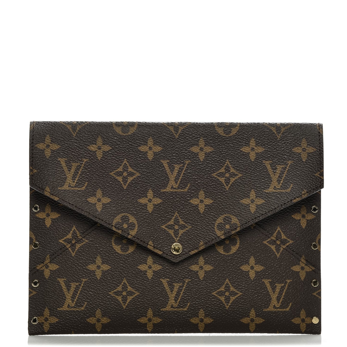 Monogram Rivets Enveloppe