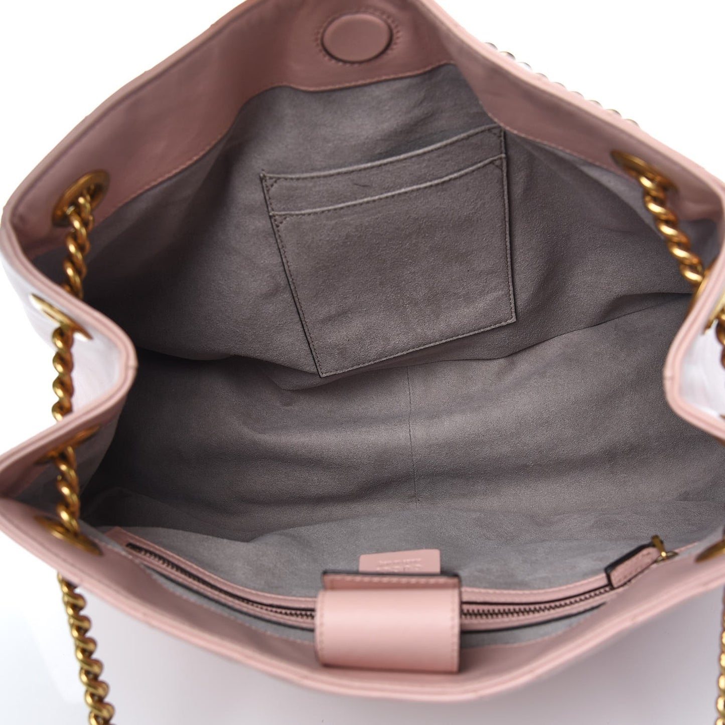 Calfskin Matelasse Medium GG Marmont Shoulder Tote Bag Perfect Pink