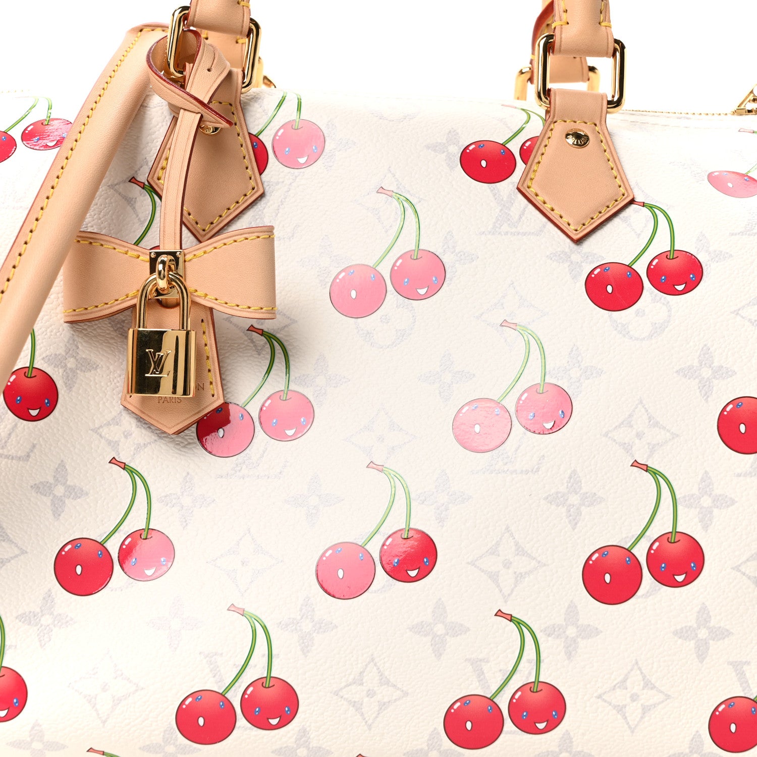 Louis Vuitton LV X TM Monogram Cerises Speedy Soft Bandouliere 30 7 of 9