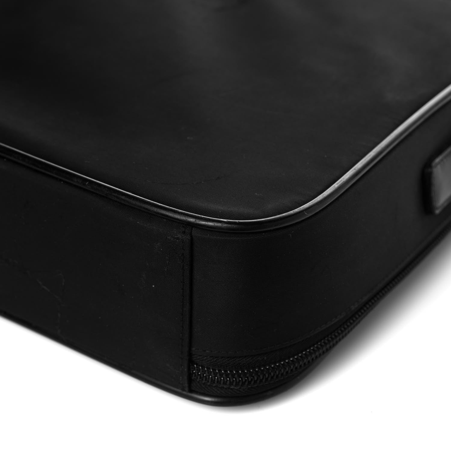 Prada Tessuto Nylon Briefcase Black 10 of 12