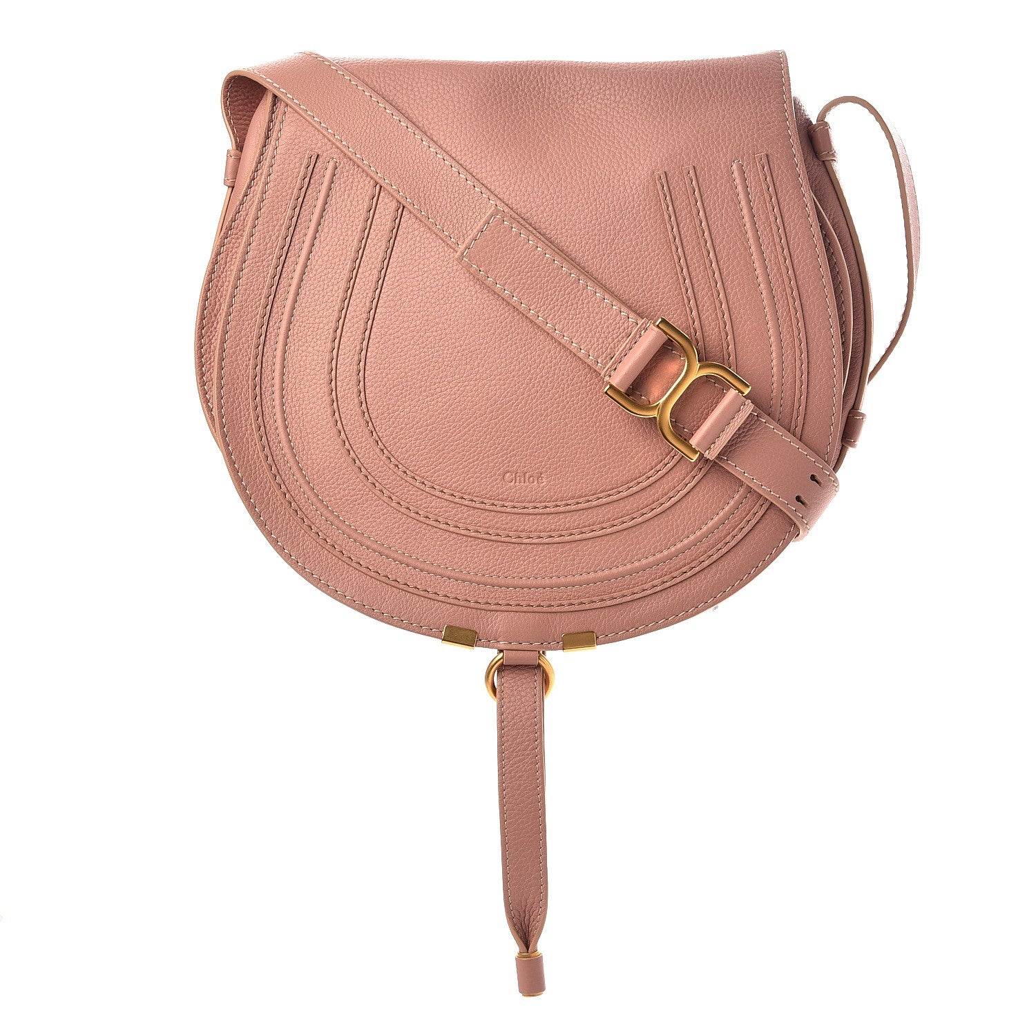 Chloe Calfskin Medium Marcie Shoulder Bag Anemone Pink 1 of 8