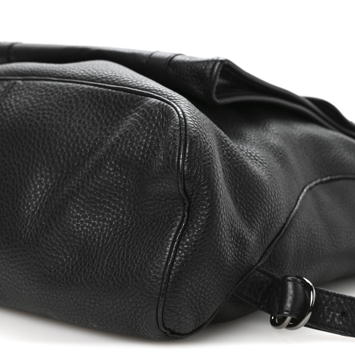 Christian Louboutin Calfskin Spikes Syd Backpack Black 9 of 10