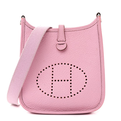 Hermes Taurillon Clemence Evelyne TPM Mauve Sylvestre 1 of 16