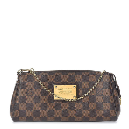 Louis Vuitton Damier Ebene Eva Clutch 1 of 9