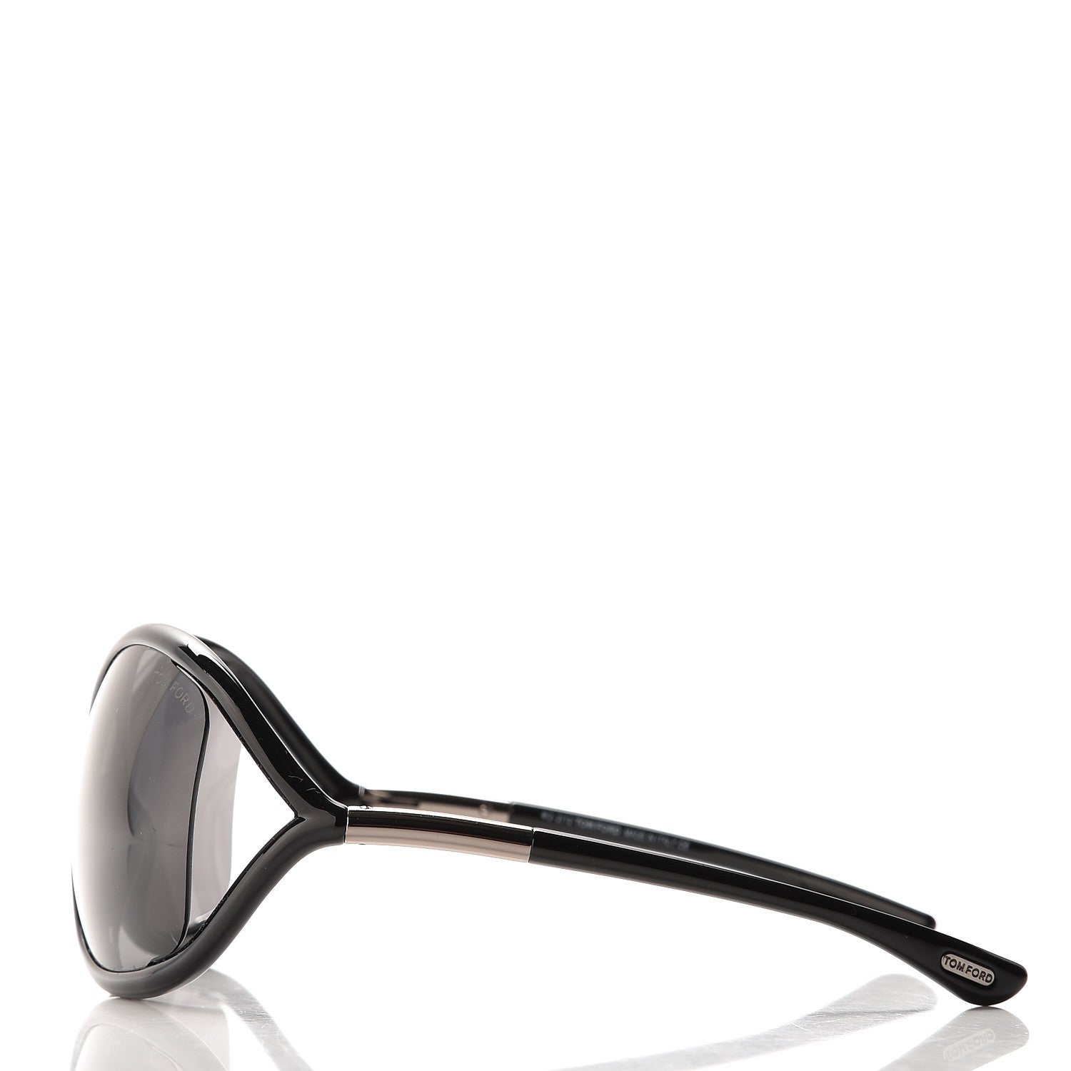 Tom Ford Acetate Whitney Crossover Sunglasses TF9 Black 3 of 7