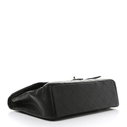 Chanel Caviar Quilted Maxi Double Flap Black 4 of 17