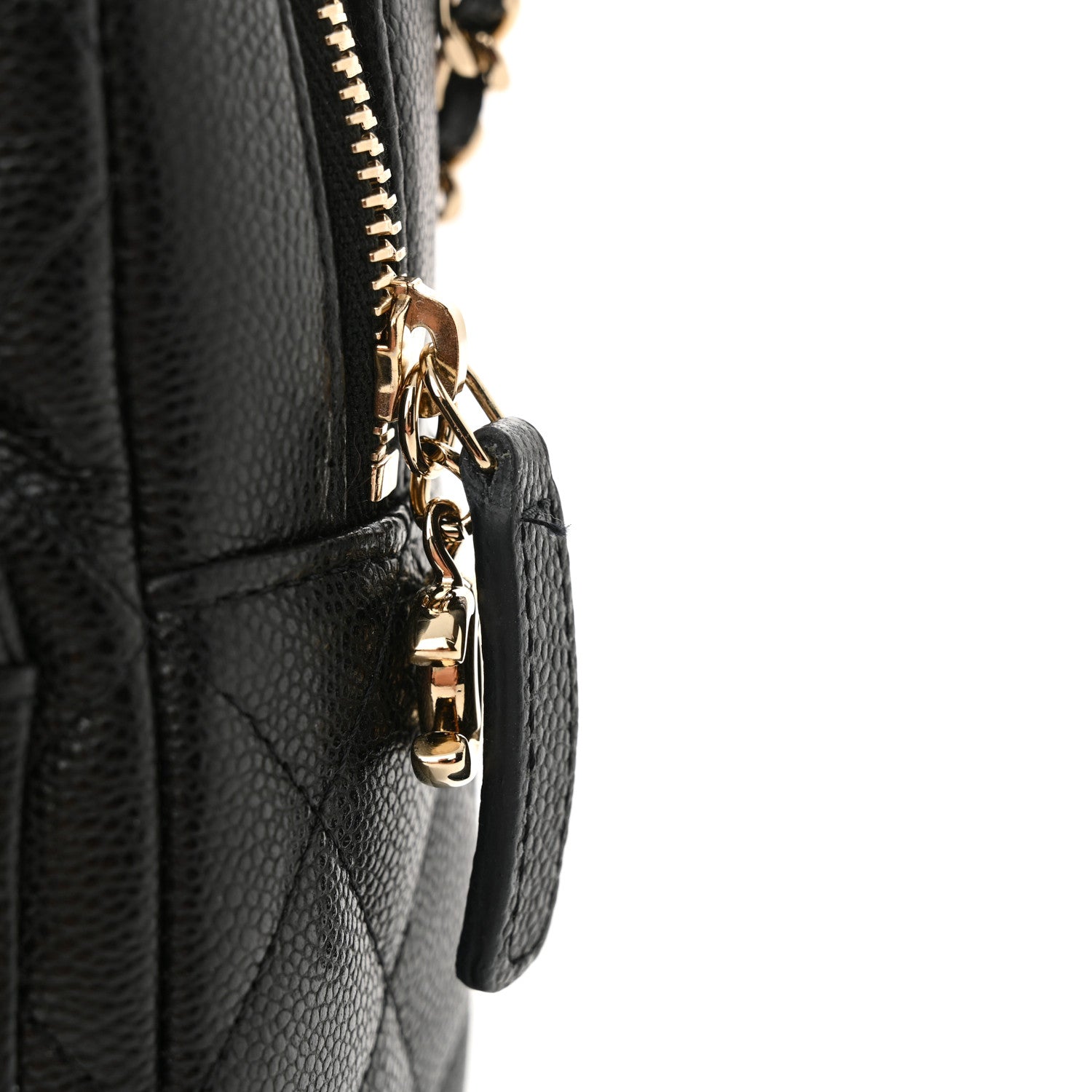 Chanel Caviar Quilted CC Mini Classic Backpack Black 11 of 12