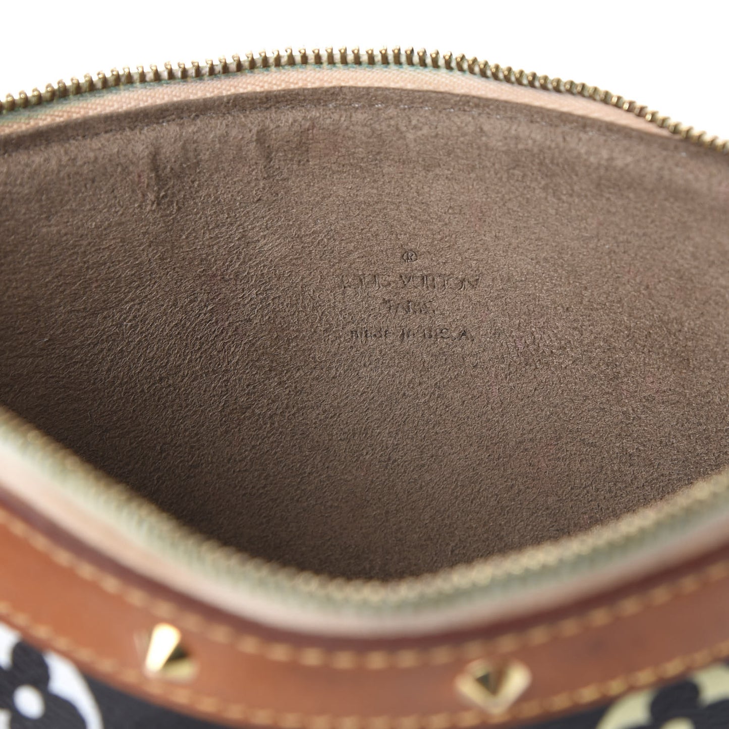 Monogram Multicolor Pochette Accessories Black