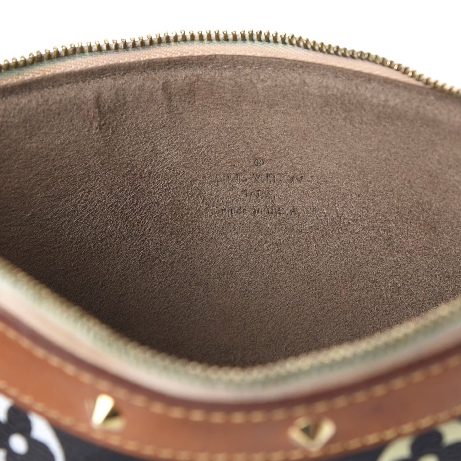 Louis Vuitton Monogram Multicolor Pochette Accessories Black 7 of 10