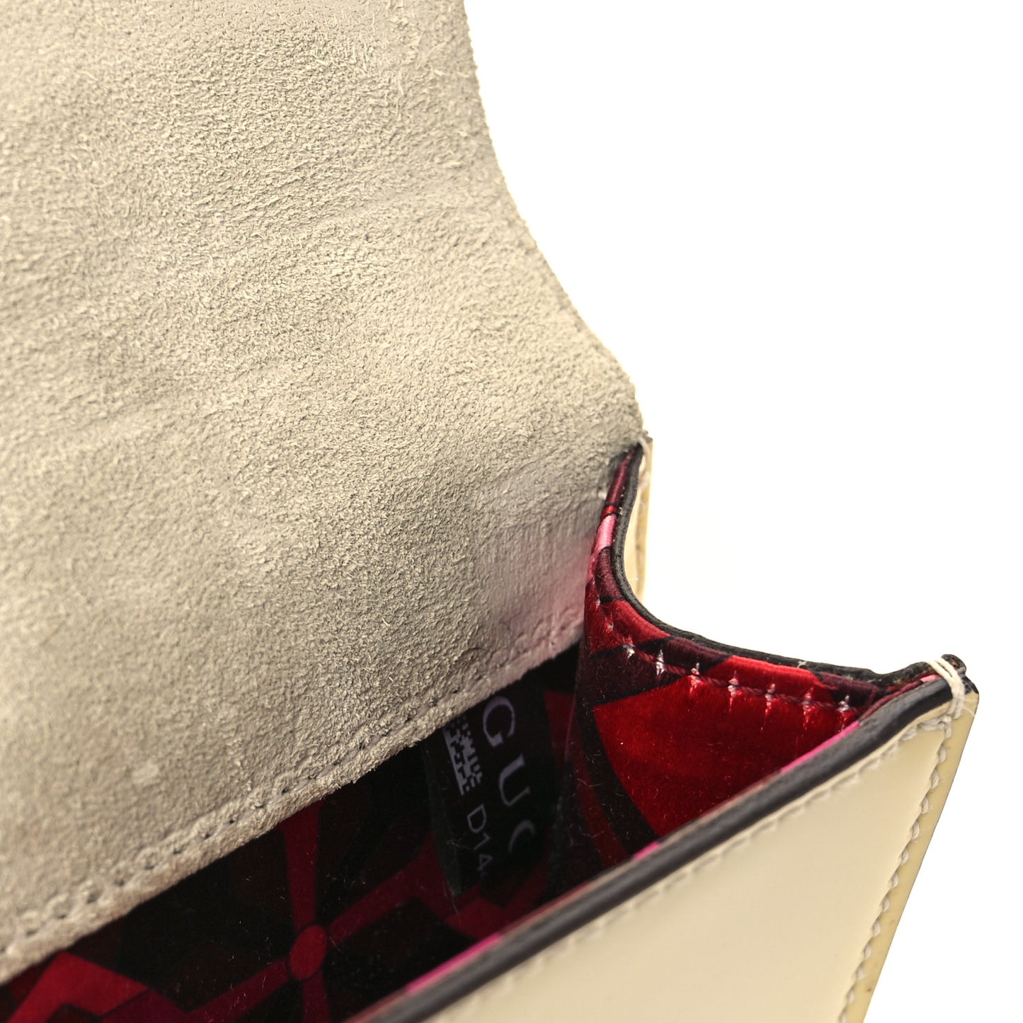 Patent Romy Clutch Off White