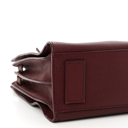 Saint Laurent Grained Calfskin Baby Supple Sac De Jour Palissandre 10 of 11
