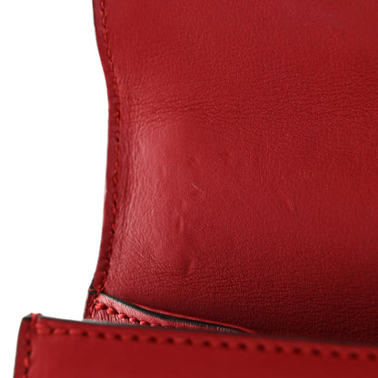 Gucci Calfskin Studded Small Padlock Shoulder Bag Hibiscus Red 19 of 21