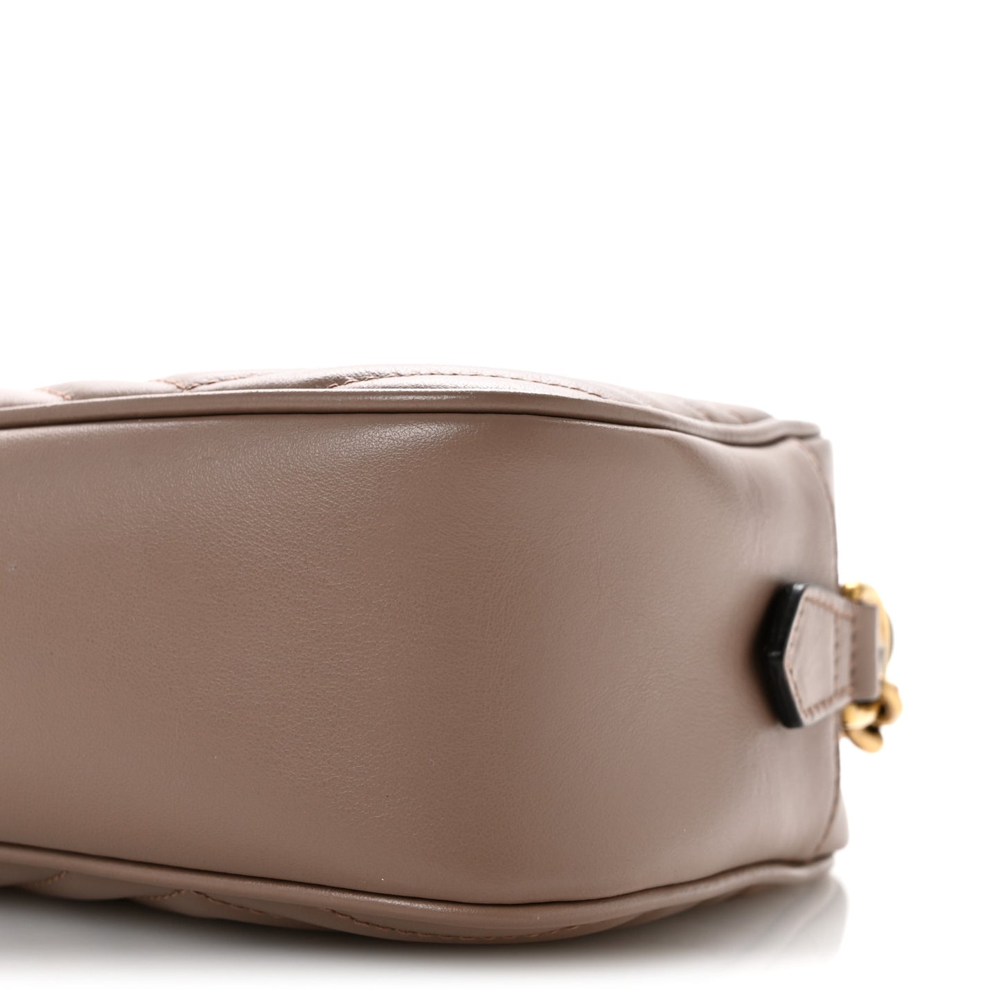 Calfskin Matelasse Small GG Marmont Chain Shoulder Bag  Porcelain Rose