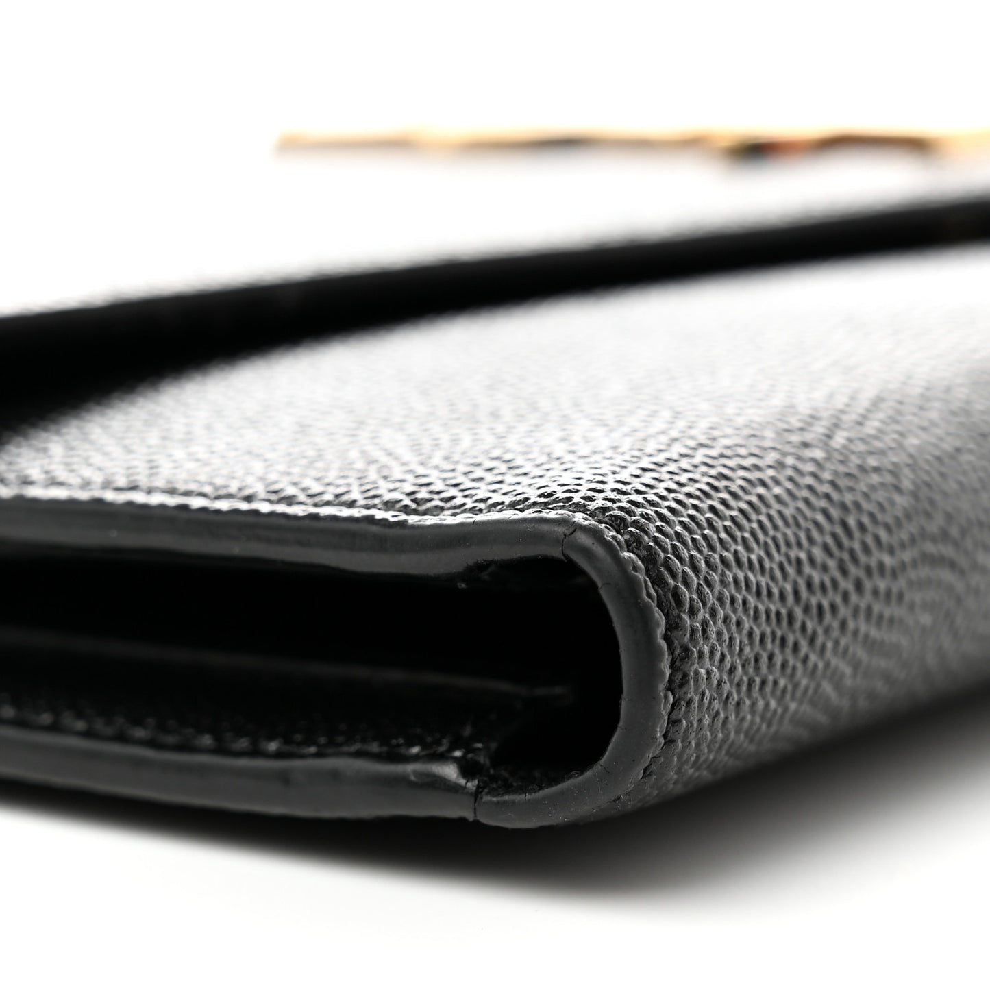 Grain De Poudre Monogram Uptown Wallet Black