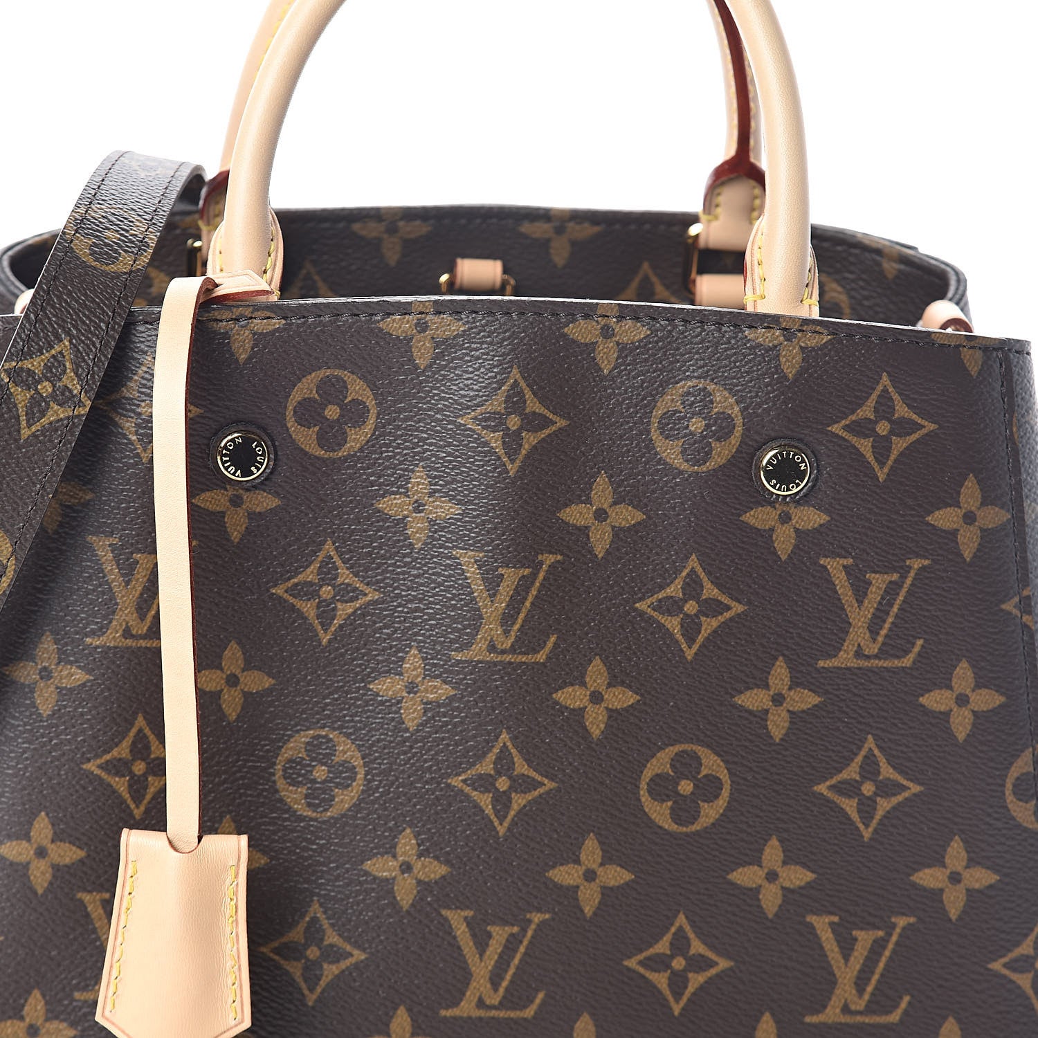 Louis Vuitton Monogram Montaigne BB 7 of 9