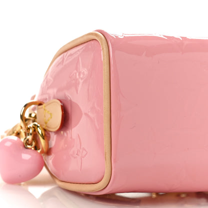 Louis Vuitton Vernis Monogram Nano Speedy Mochi Pink 7 of 8