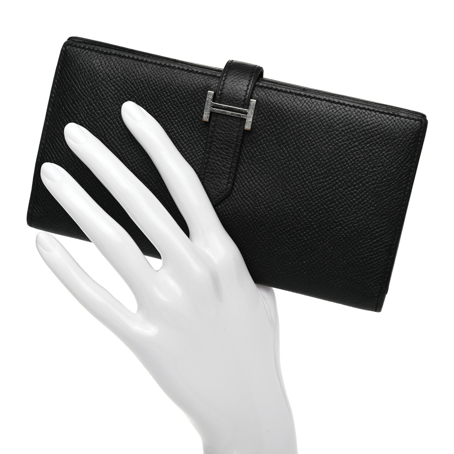 Epsom Bearn Gusset Wallet Black