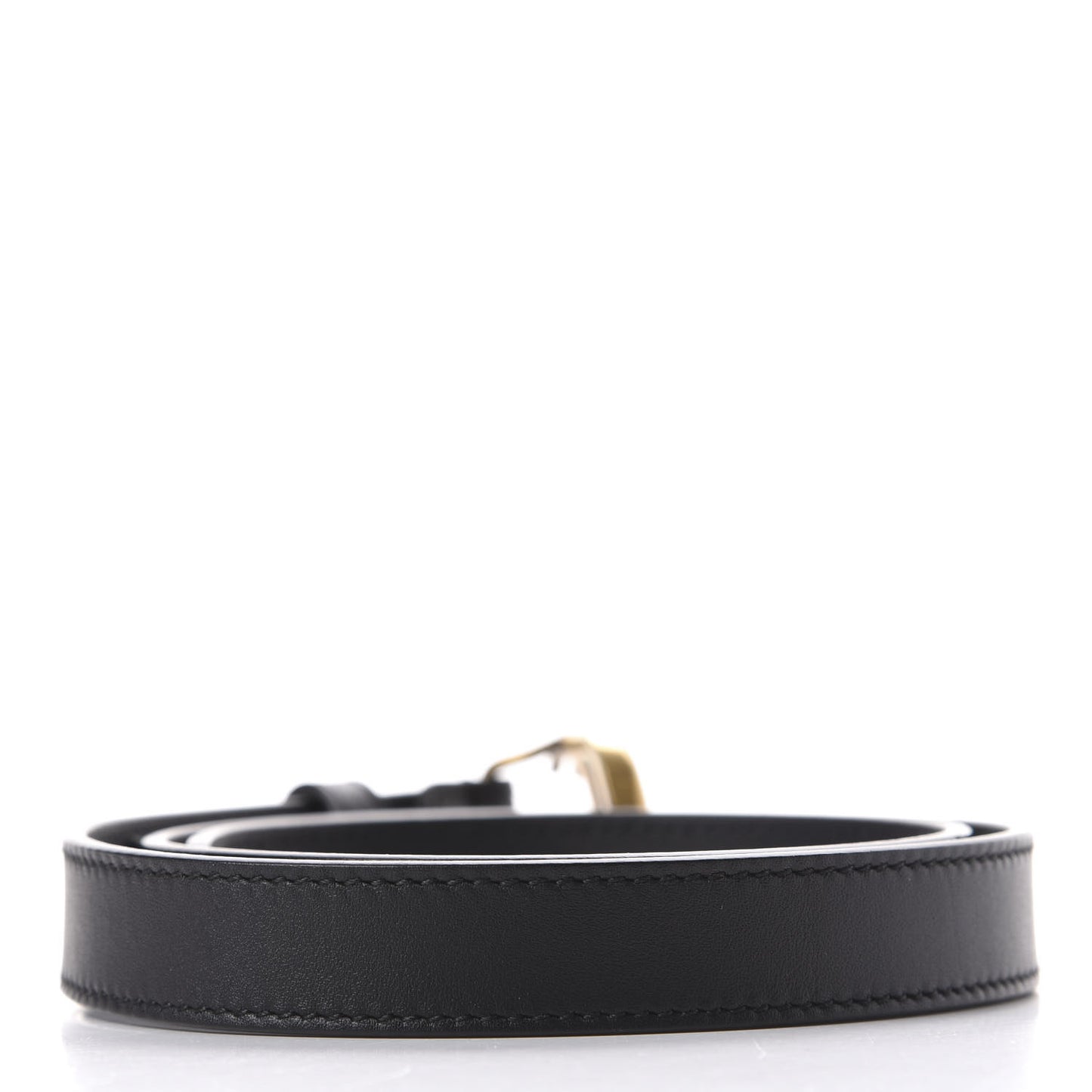 Calfskin Double G 20mm Belt 70 28 Black