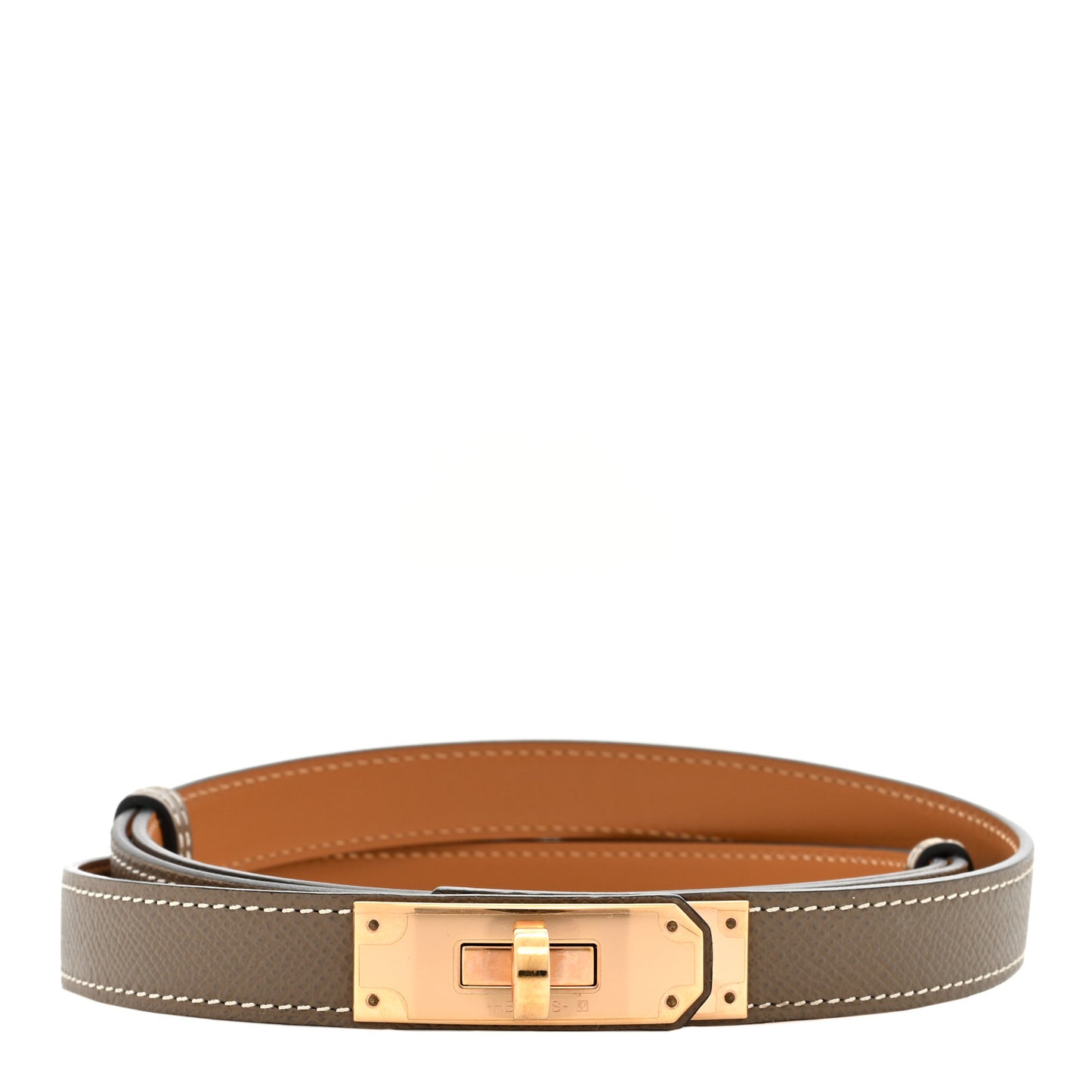Epsom Kelly Belt Etoupe