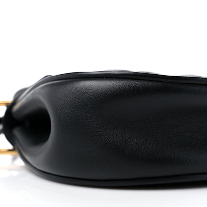 Chloe Calfskin Quilted Mini Drew Bijou Shoulder Bag Black 7 of 9