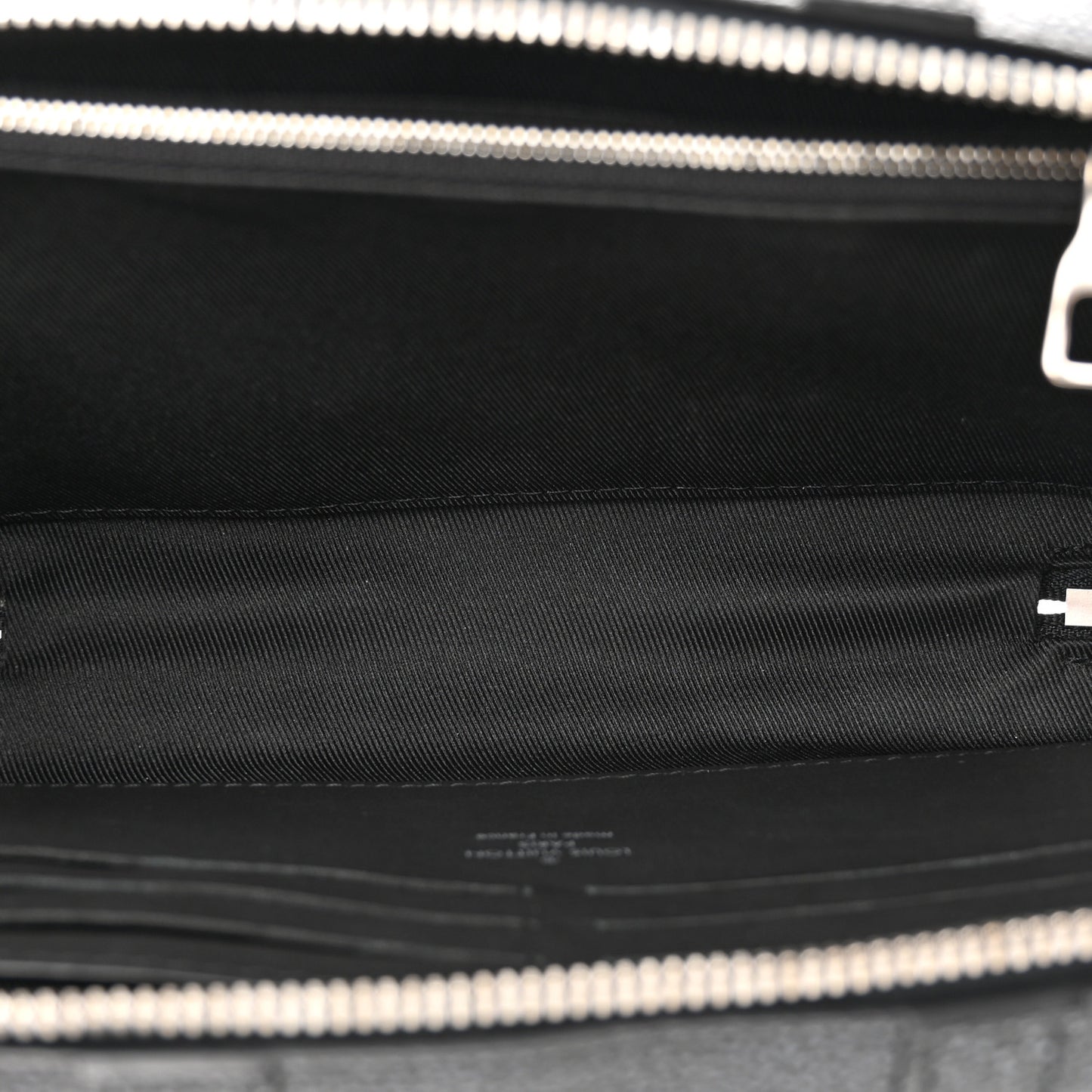 Faded Calfskin Monogram Soft Trunk Wallet Charcoal