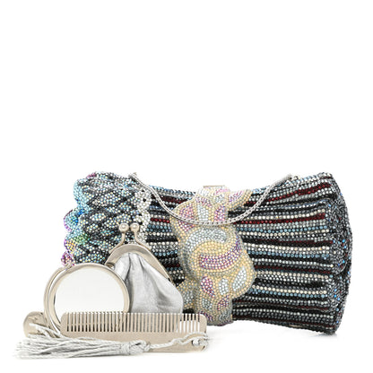 Judith Leiber Swarovski Crystal Bouquet Clutch Multicolor 1 of 12