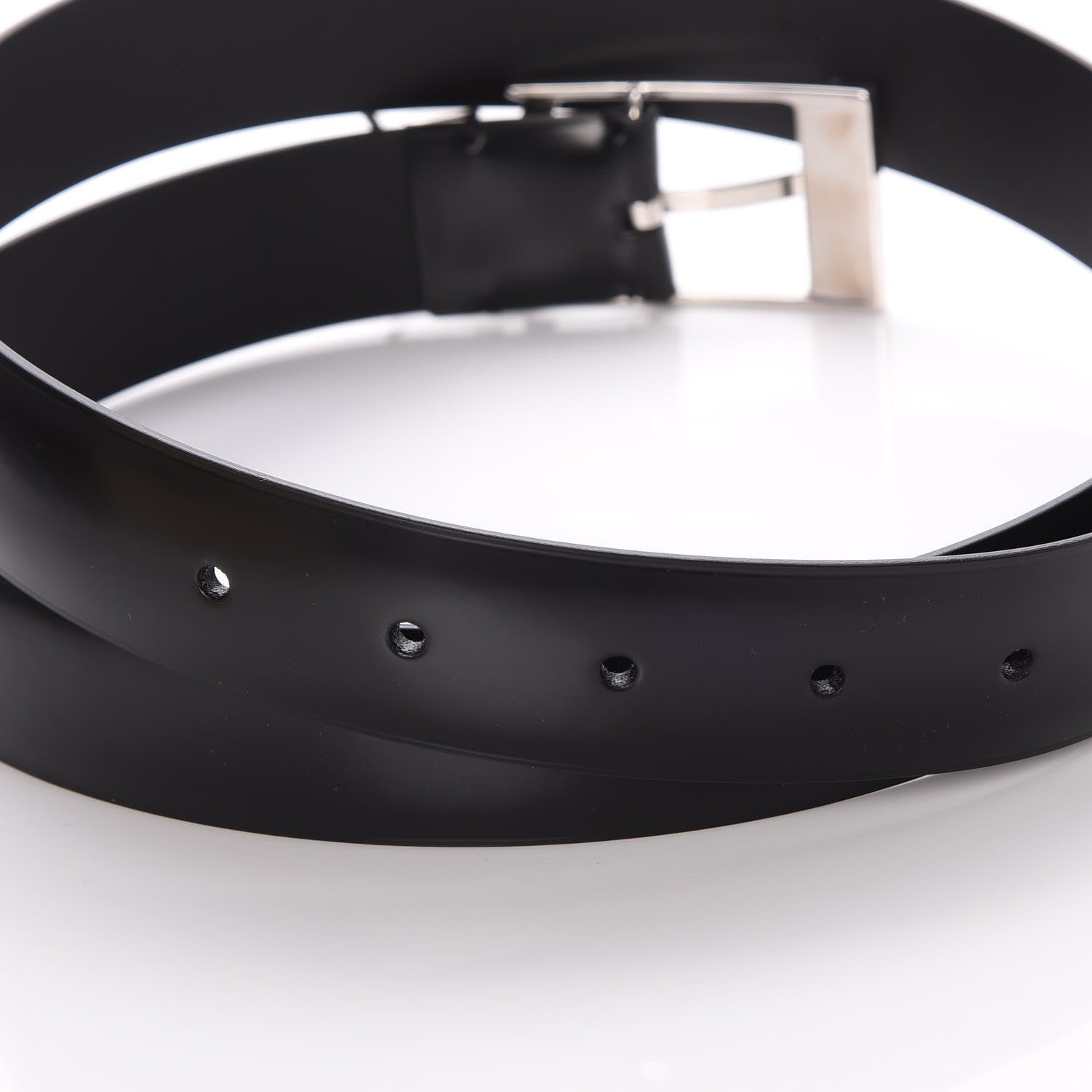 Louis Vuitton Calfskin 30mm Neogram LV Belt 90 36 Black 5 of 9